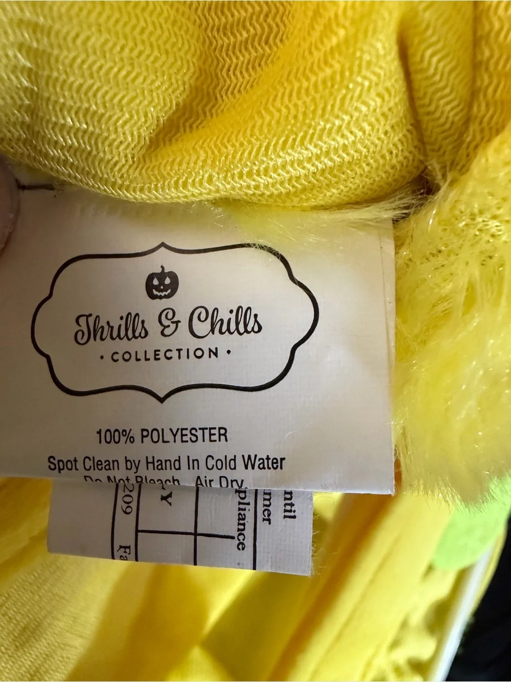 Thrills & Chills Rainbow Caterpillar Dog Costume